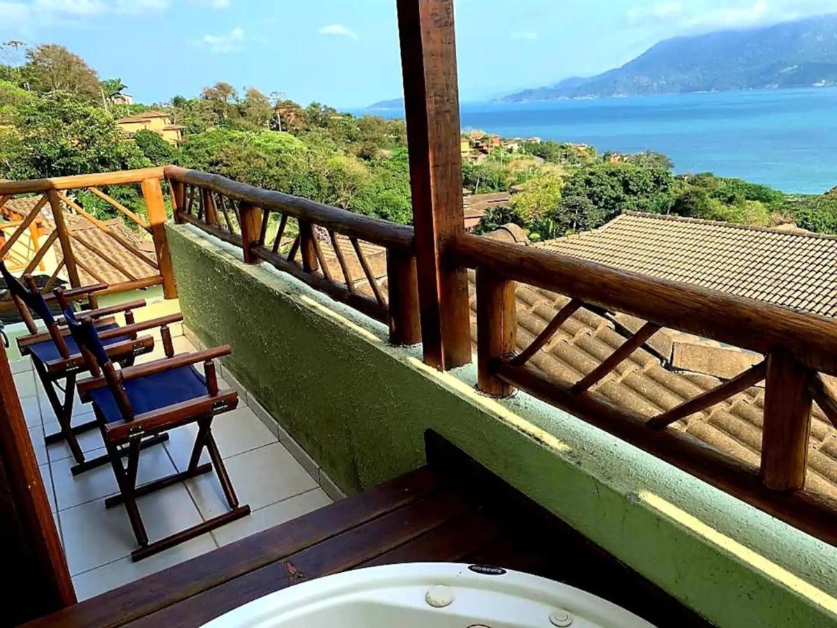 Residencia Em Condom, 1 Ou 2 Suites, Vista Para O Mar, Praia Do Curral, Ilhabela Eksteriør bilde