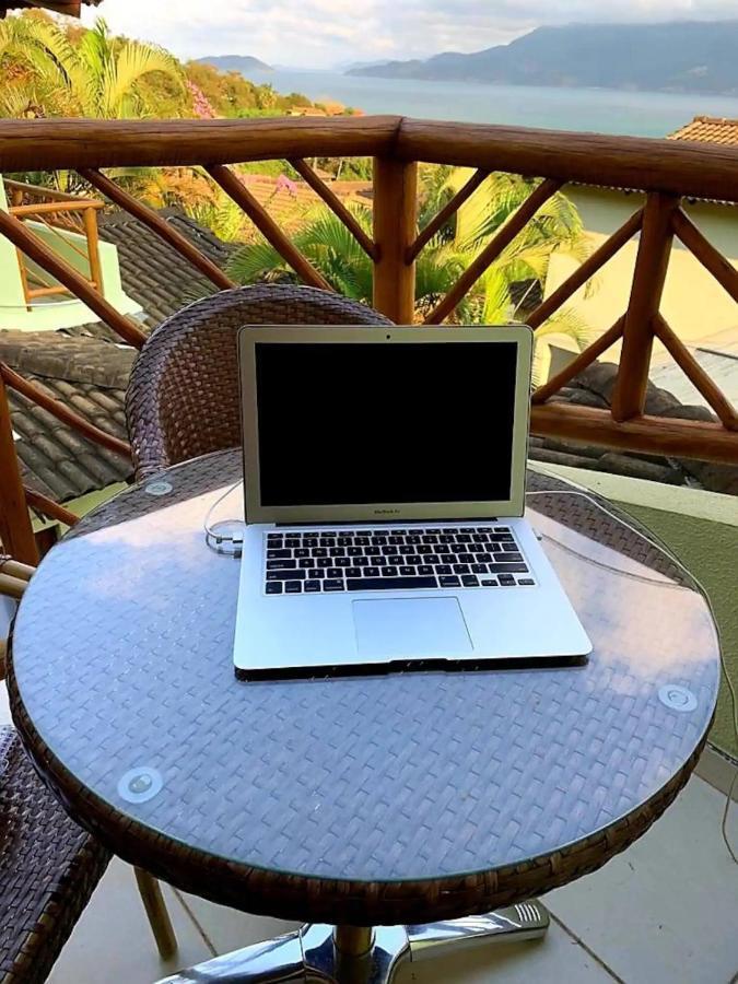 Residencia Em Condom, 1 Ou 2 Suites, Vista Para O Mar, Praia Do Curral, Ilhabela Eksteriør bilde