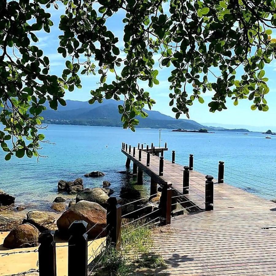Residencia Em Condom, 1 Ou 2 Suites, Vista Para O Mar, Praia Do Curral, Ilhabela Eksteriør bilde
