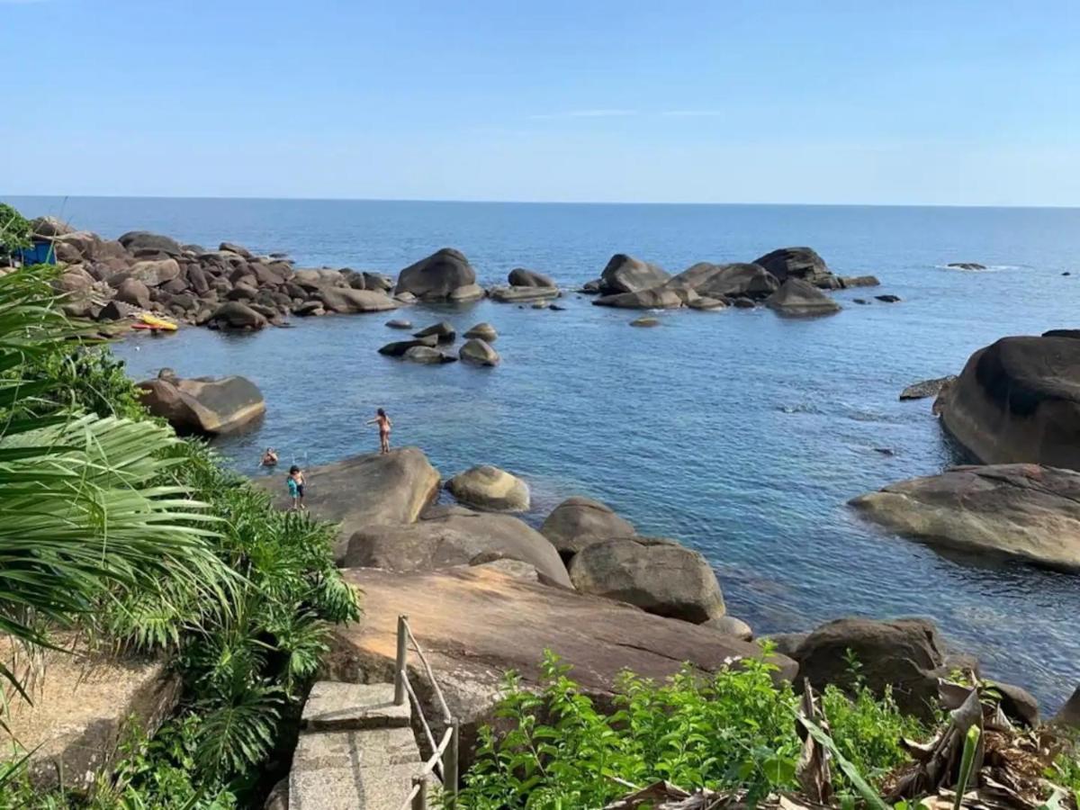 Residencia Em Condom, 1 Ou 2 Suites, Vista Para O Mar, Praia Do Curral, Ilhabela Eksteriør bilde
