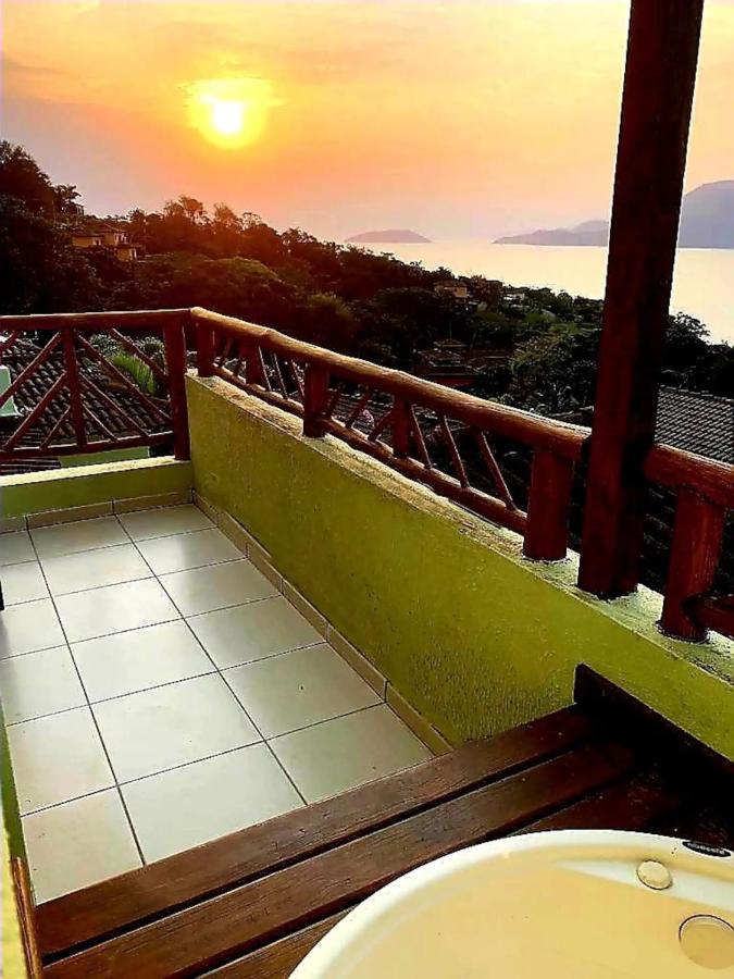 Residencia Em Condom, 1 Ou 2 Suites, Vista Para O Mar, Praia Do Curral, Ilhabela Eksteriør bilde
